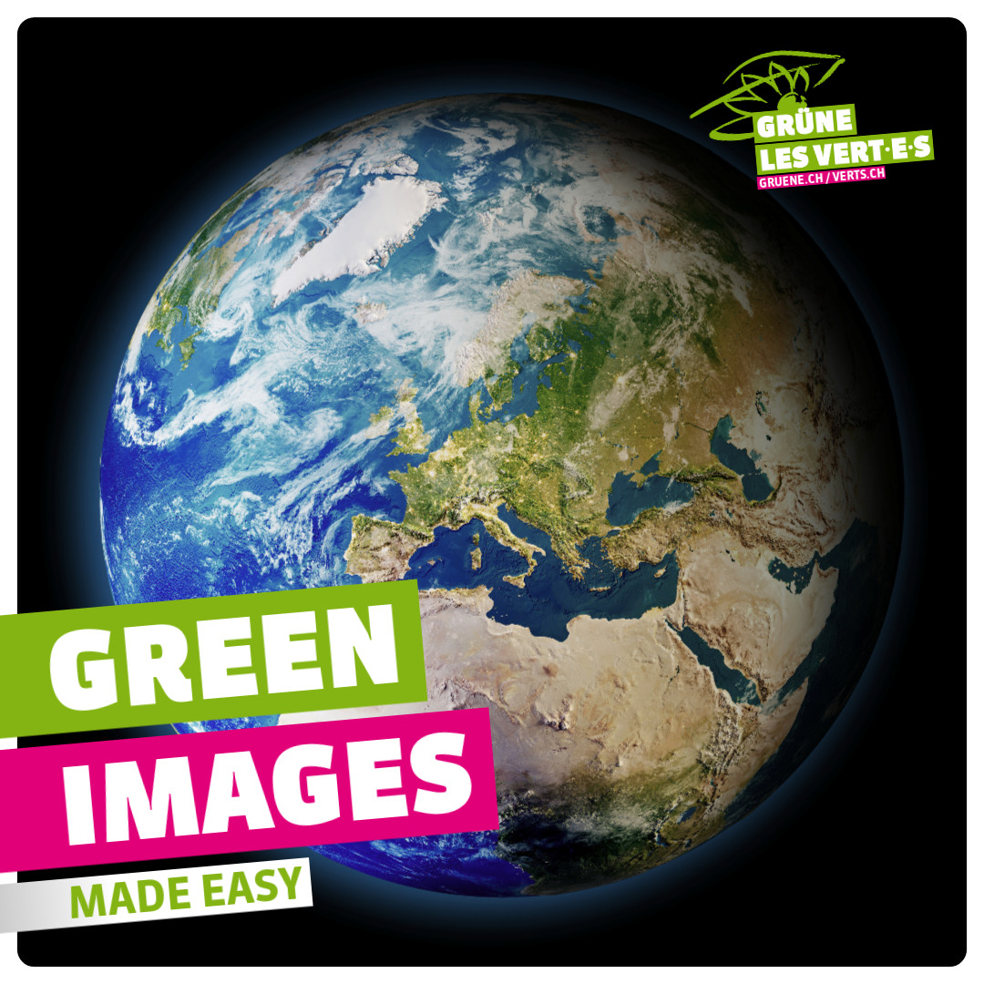 Design GREEN images with ease.
